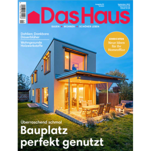 September-Ausgabe von Das Haus