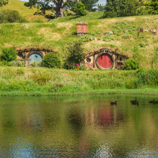 Erdhügelhaus: Wohnen wie bei den Hobbits!