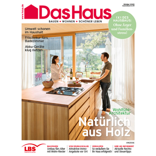 Oktober-Ausgabe von Das Haus