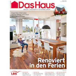 März-Ausgabe von DasHaus