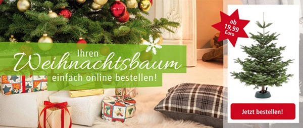 Weihnachtsbaum online bestellen