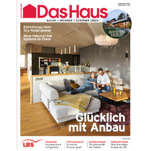 Die aktuelle September-Ausgabe von DAS HAUS