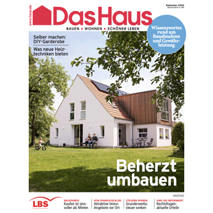 September-Ausgabe von Das Haus