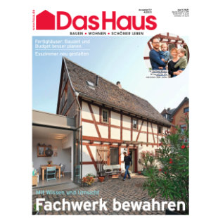 April-Ausgabe von DAS HAUS