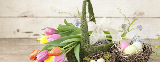 3 blumige Ideen für die Osterdeko