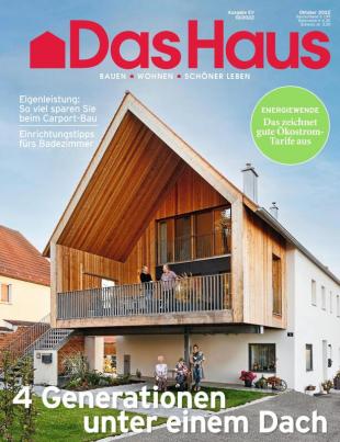 Oktober-Ausgabe von Das Haus