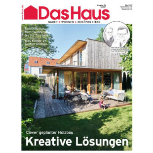 Aktuellen Mai-Ausgabe von DAS HAUS