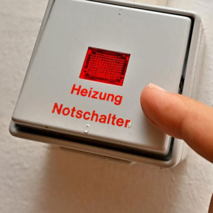 Notschalter für die Heizung: Wann ist er notwendig?